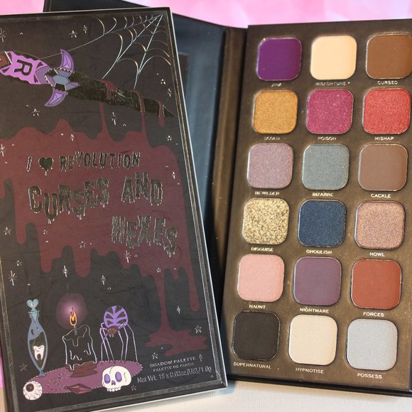 Makeup Revolution Other - REVOLUTION | Curses and Hexes Eyeshadow Palette |